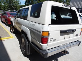 1989 TOYOTA 4RUNNER WHITE 3.0 V6 AT 4WD Z19637